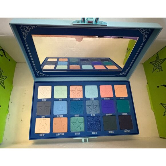 Jeffree Star Cosmetics JSC Blue Blood Eyeshadow Palette 18 Shades Mirror - Picture 4 of 5